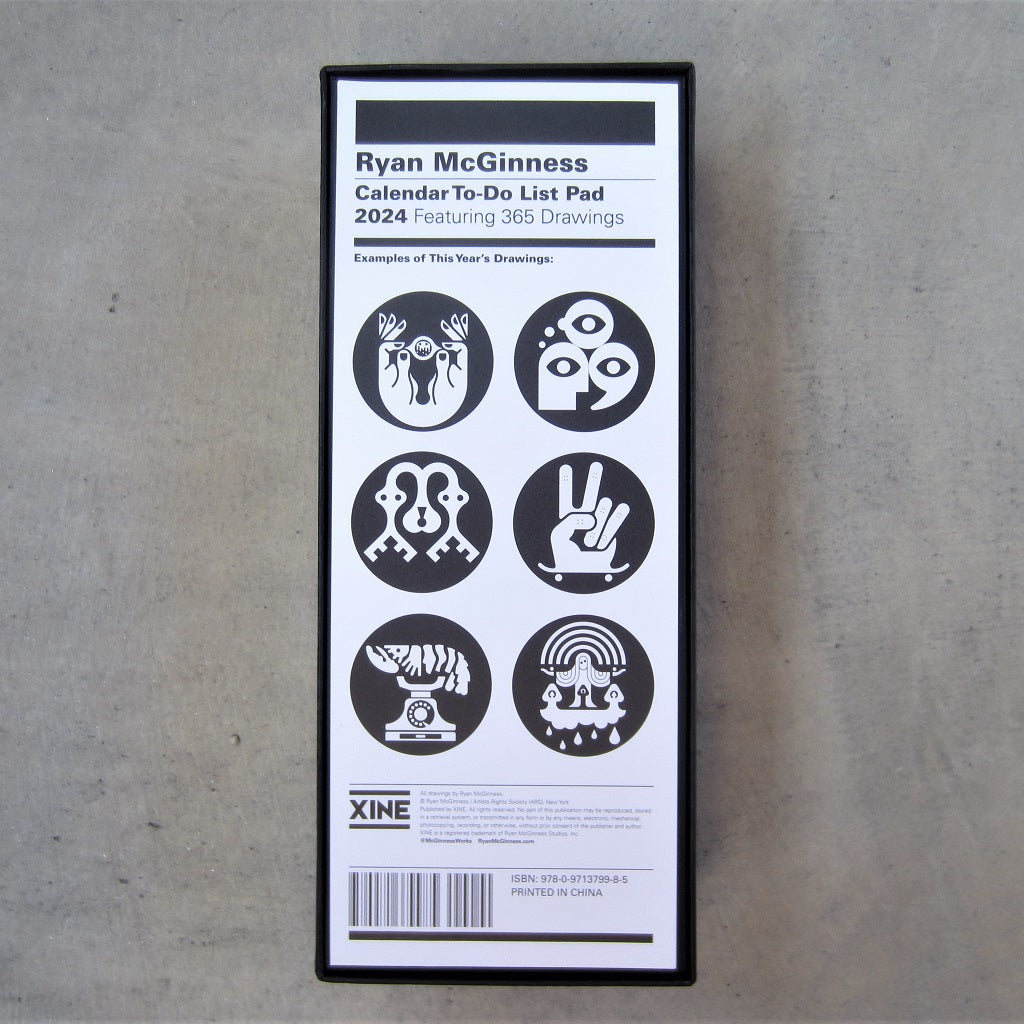 2024 Calendar To-Do List Pad