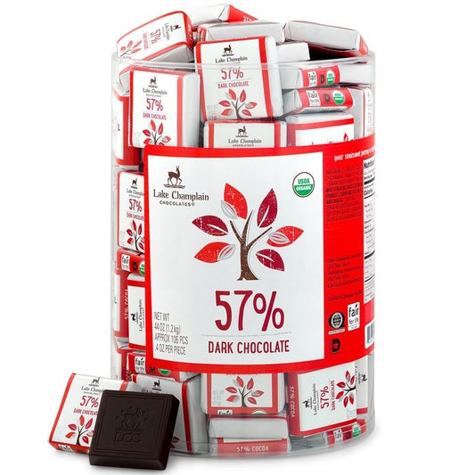 Small Chocolate Square: 57% Dark Chocolate