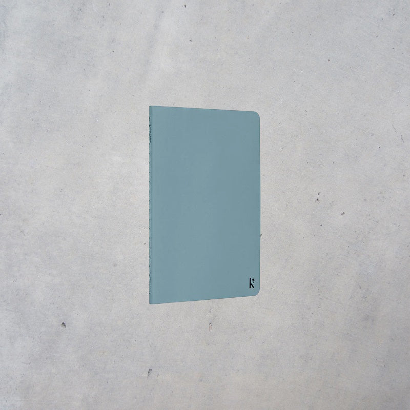Stone Paper Pocket Journal: A6 Blank Softcover - Glacier