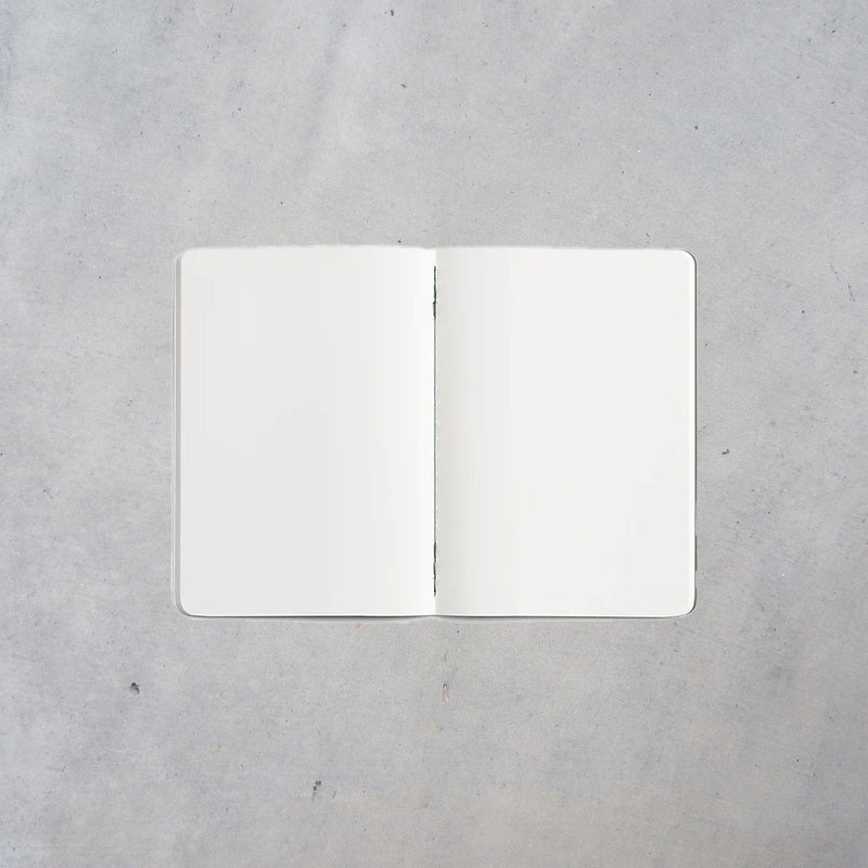 Stone Paper Pocket Journal: A6 Blank Softcover - Glacier