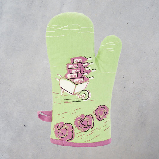 Oven Mitt: My Favorite Salad is Wine