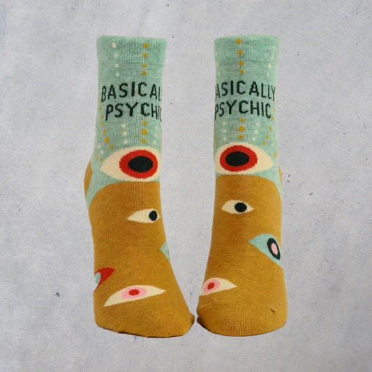 Women's Ankle Socks: Basically Psychic