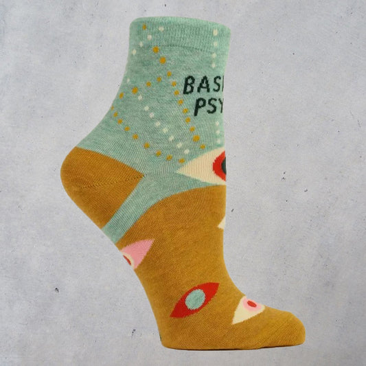 Women's Ankle Socks: Basically Psychic