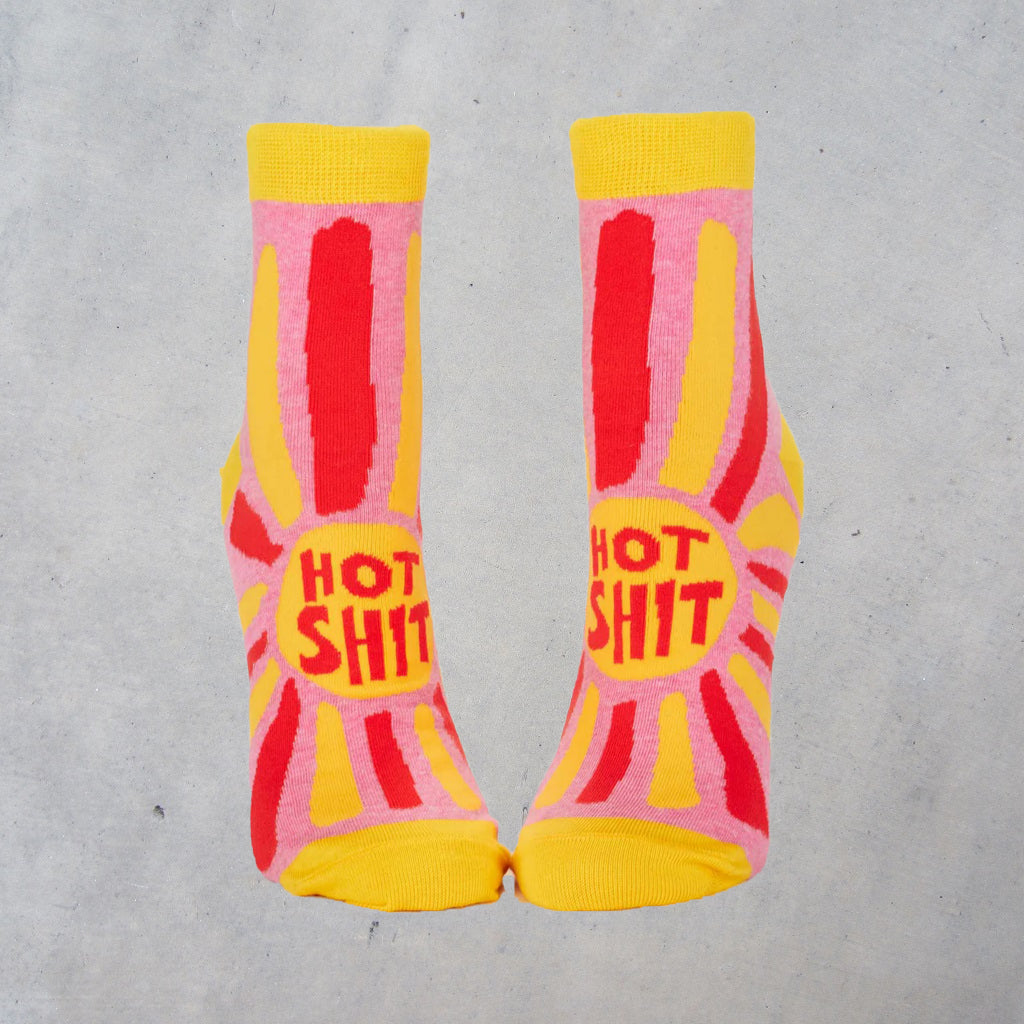 Women's Ankle Socks: Hot Shit
