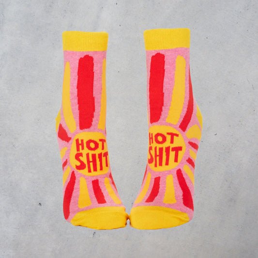 Women's Ankle Socks: Hot Shit