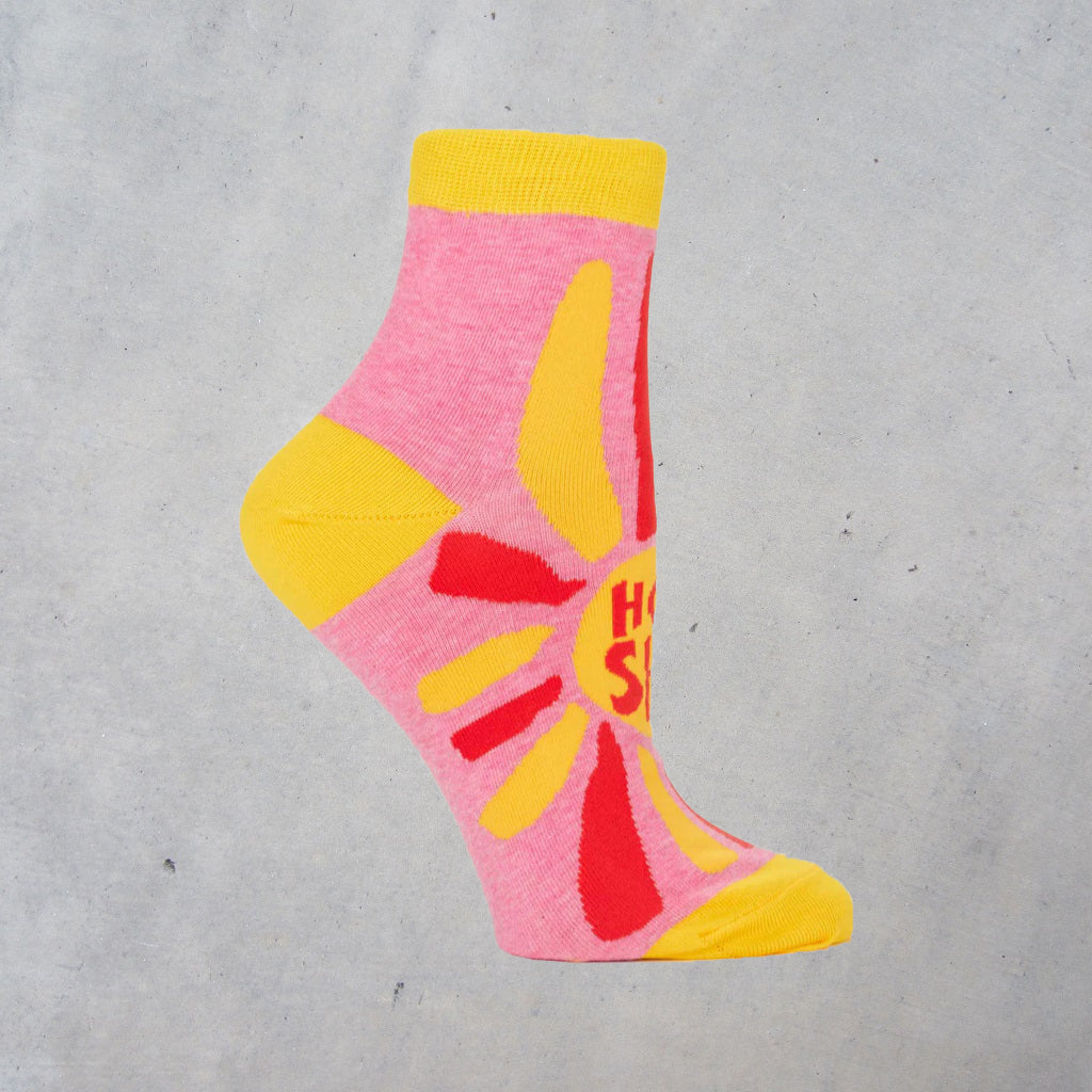 Women's Ankle Socks: Hot Shit