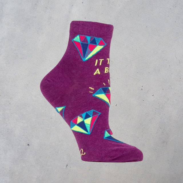 Women's Ankle Socks: It Takes a Bitch