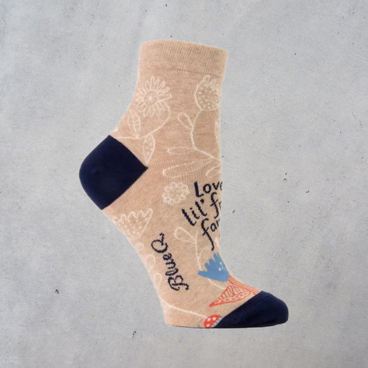 Women's Ankle Socks: Lil' Friend Family