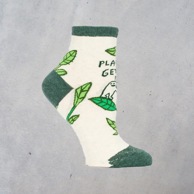 Women's Ankle Socks: Plants Get Me