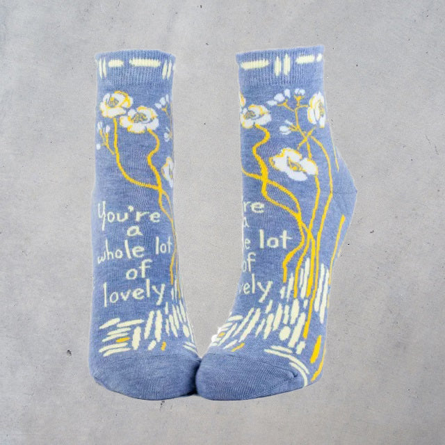 Women's Ankle Socks: Whole Lotta Lovely