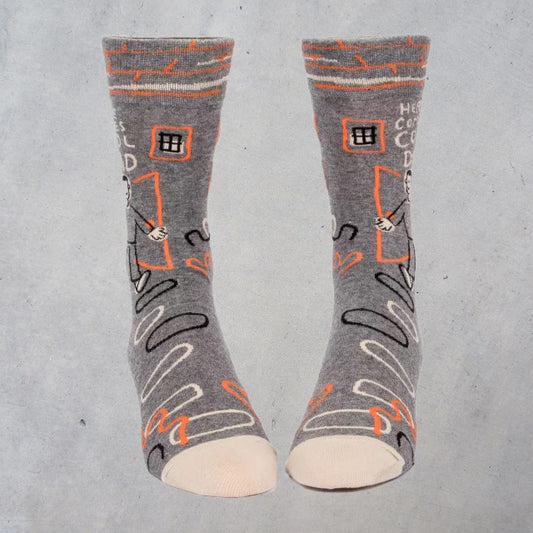 Men's Crew Socks: Here Comes Cool Dad