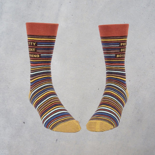 Men's Crew Socks: Pretty Decent Boyfriend