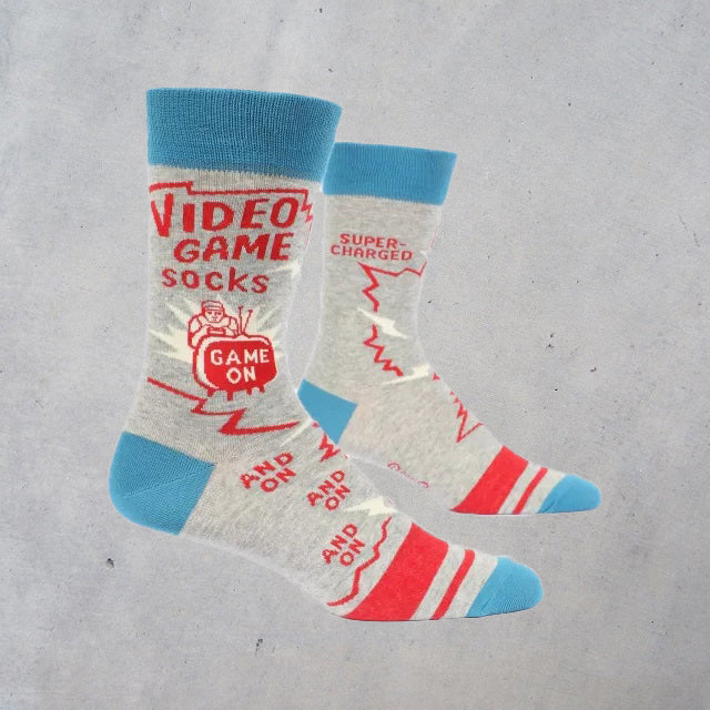 Men's Crew Socks: Video Game Socks