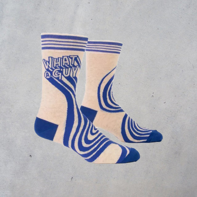 Men's Crew Socks: What a Guy