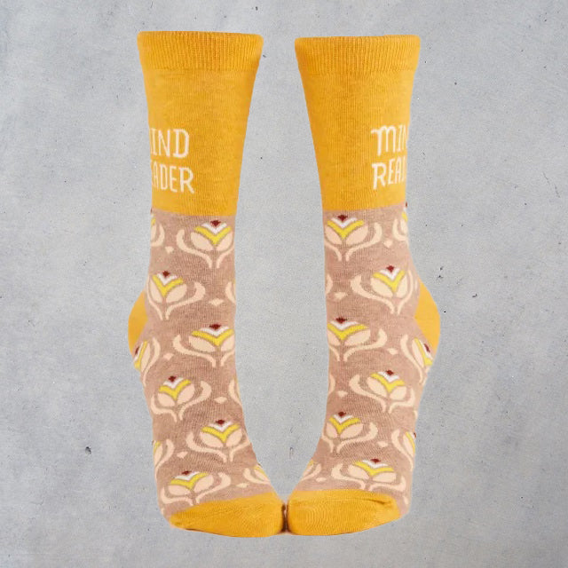 Women's Crew Socks: Mind Reader