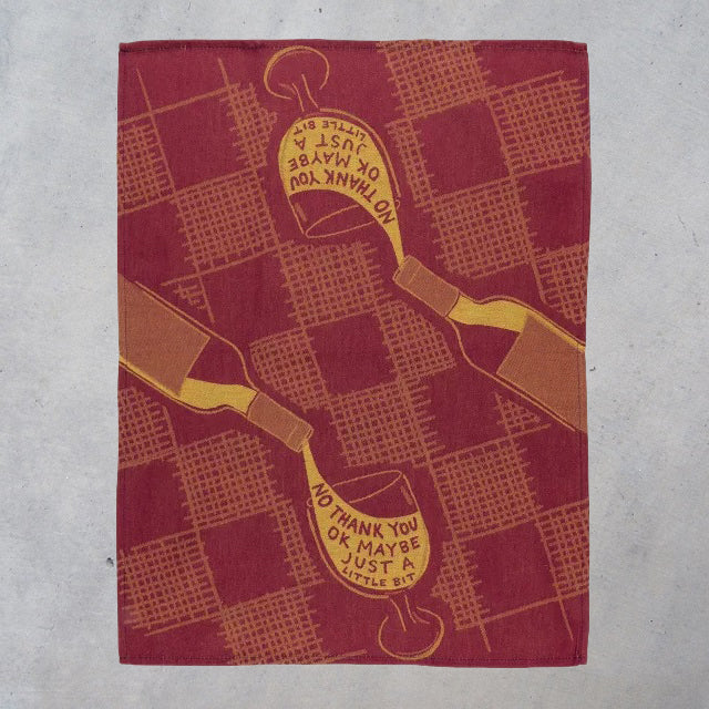 Woven Dish Towel: Just A Little