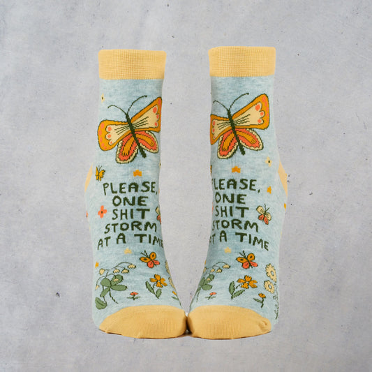 Women's Ankle Socks: Please, One Shitstorm At A Time