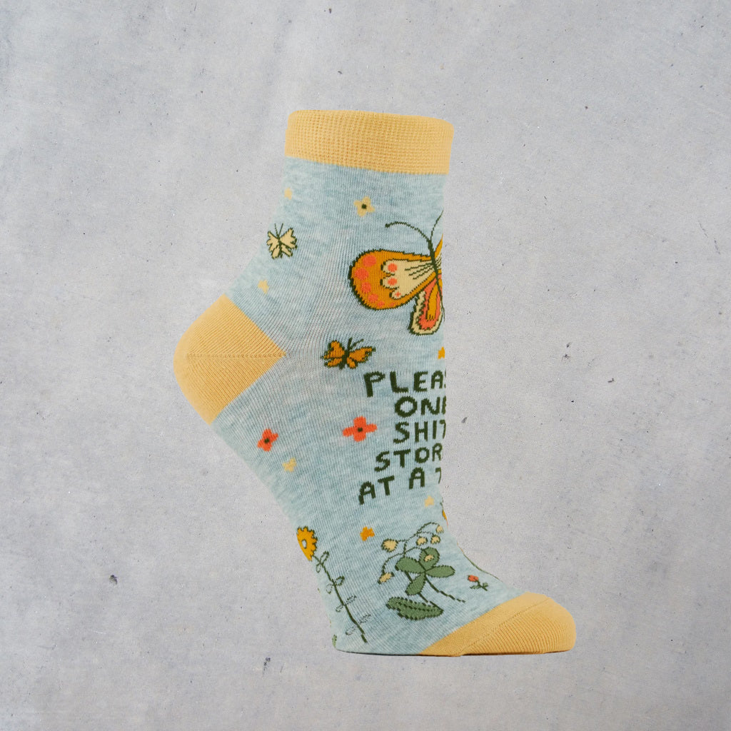 Women's Ankle Socks: Please, One Shitstorm At A Time