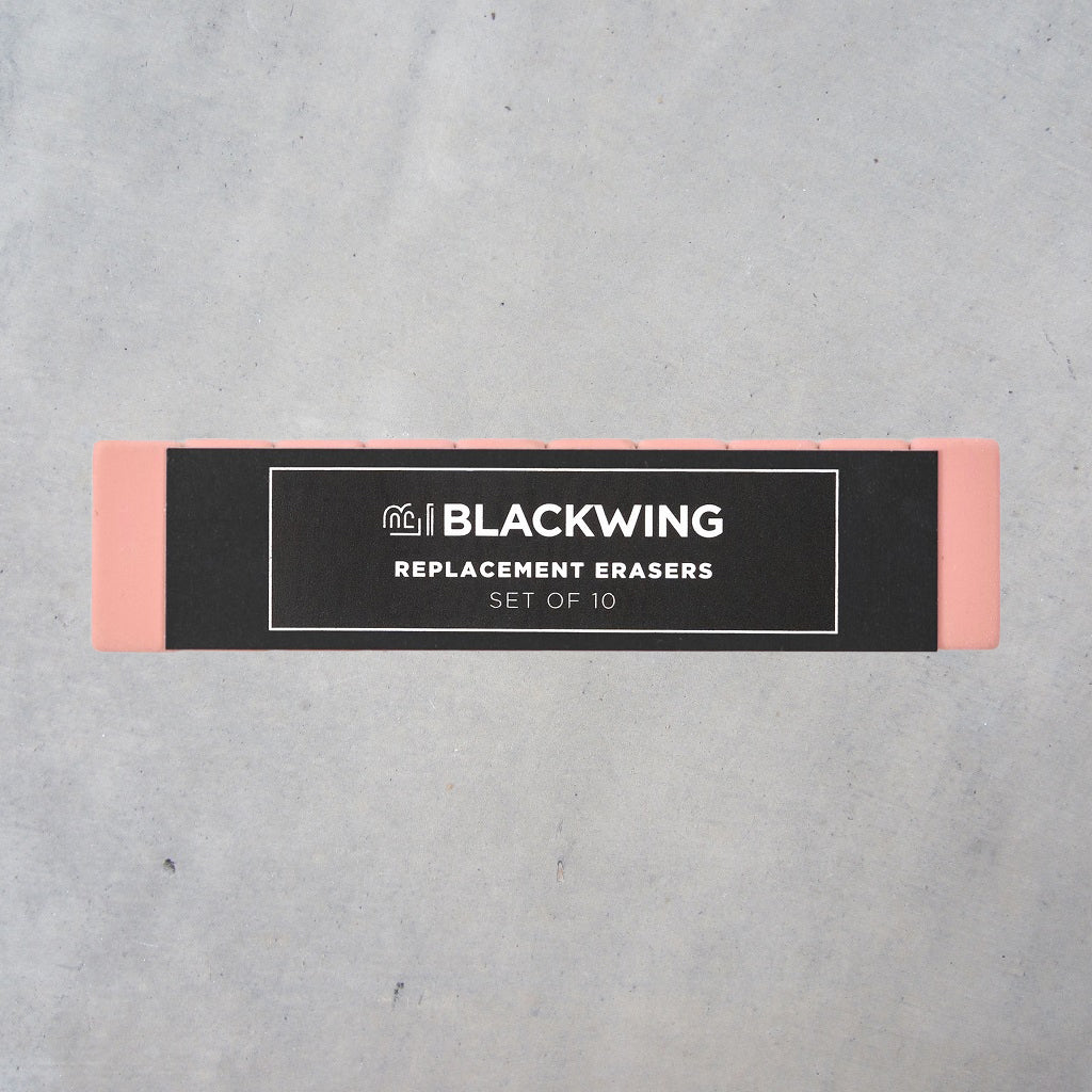 Blackwing Replacement Erasers: Pink