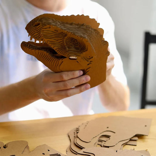 T-Rex Cartonic 3D Cardboard Puzzle