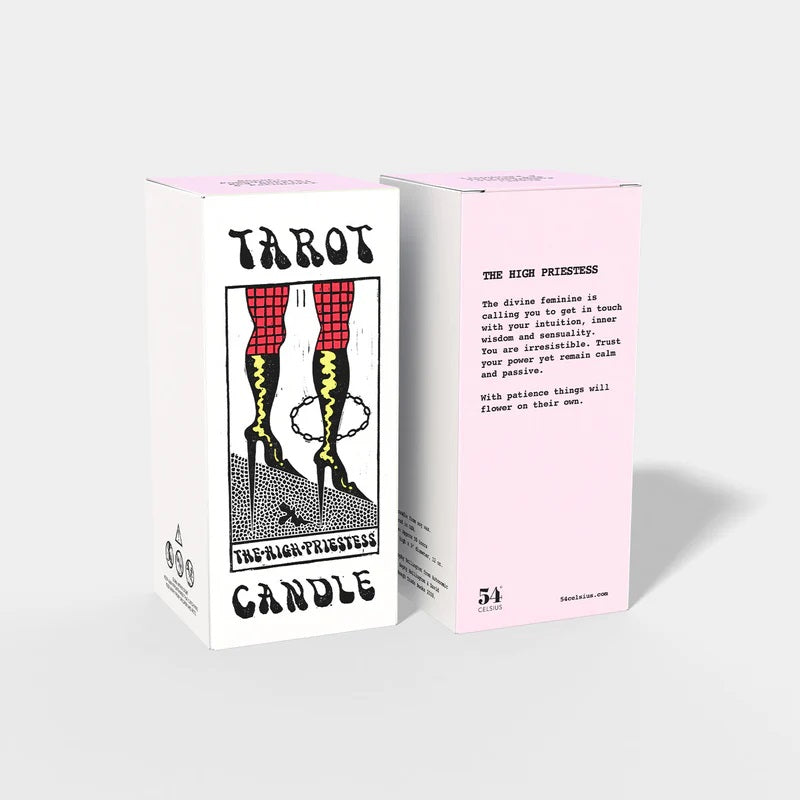 Tarot Candle: The High Priestess