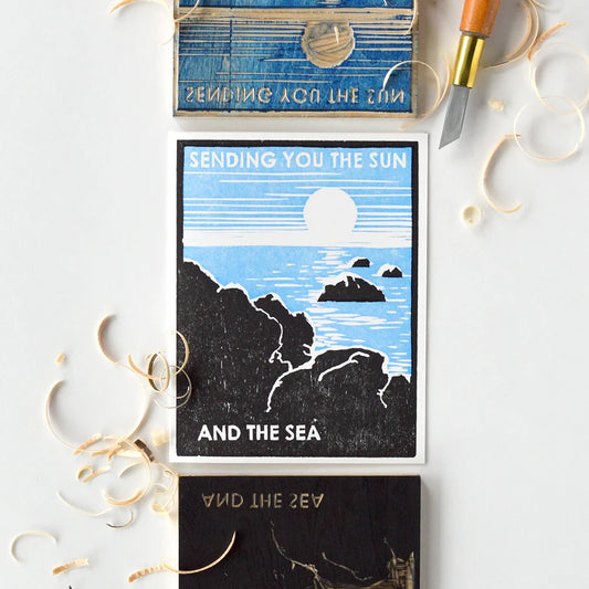Greeting Card: Sending You the Sun and the Sea