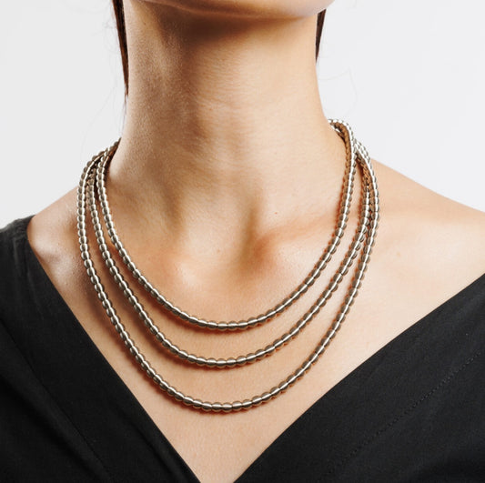 Chapelet Stainless Steel Necklace