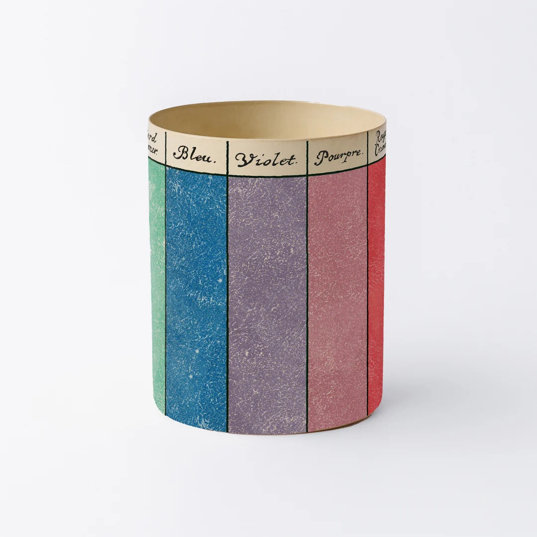 Enamel Everything Pot: Vintage Color Wheel