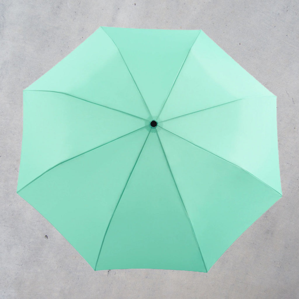 Mint Green Compact Duck Umbrella