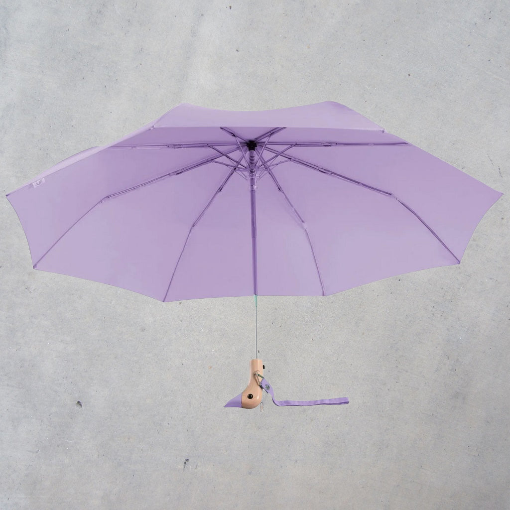 Lilac Compact Duck Umbrella