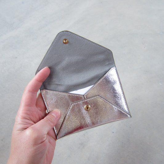 Eva Mini Envelope: Silver