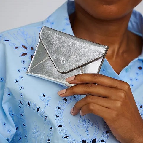 Eva Mini Envelope: Silver