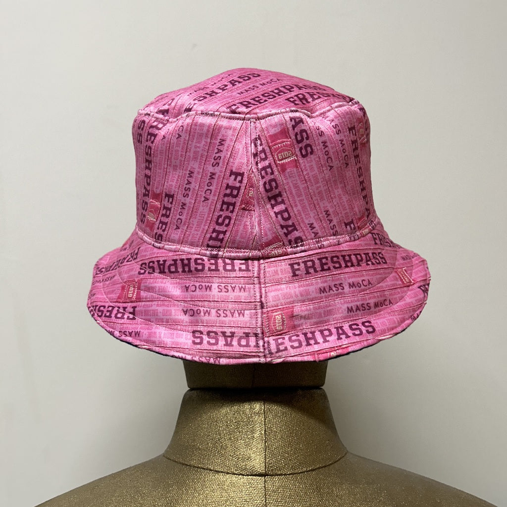 Bucket Hat – Pink FreshPass w/Purple Lining