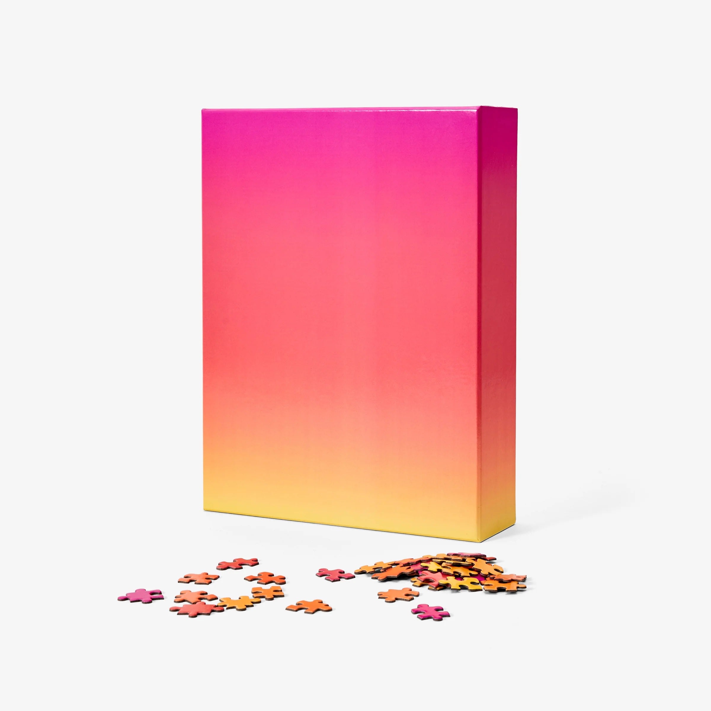 Jigsaw Puzzle: Gradient Pink and Yellow - 1000 Piece – MASS MoCA