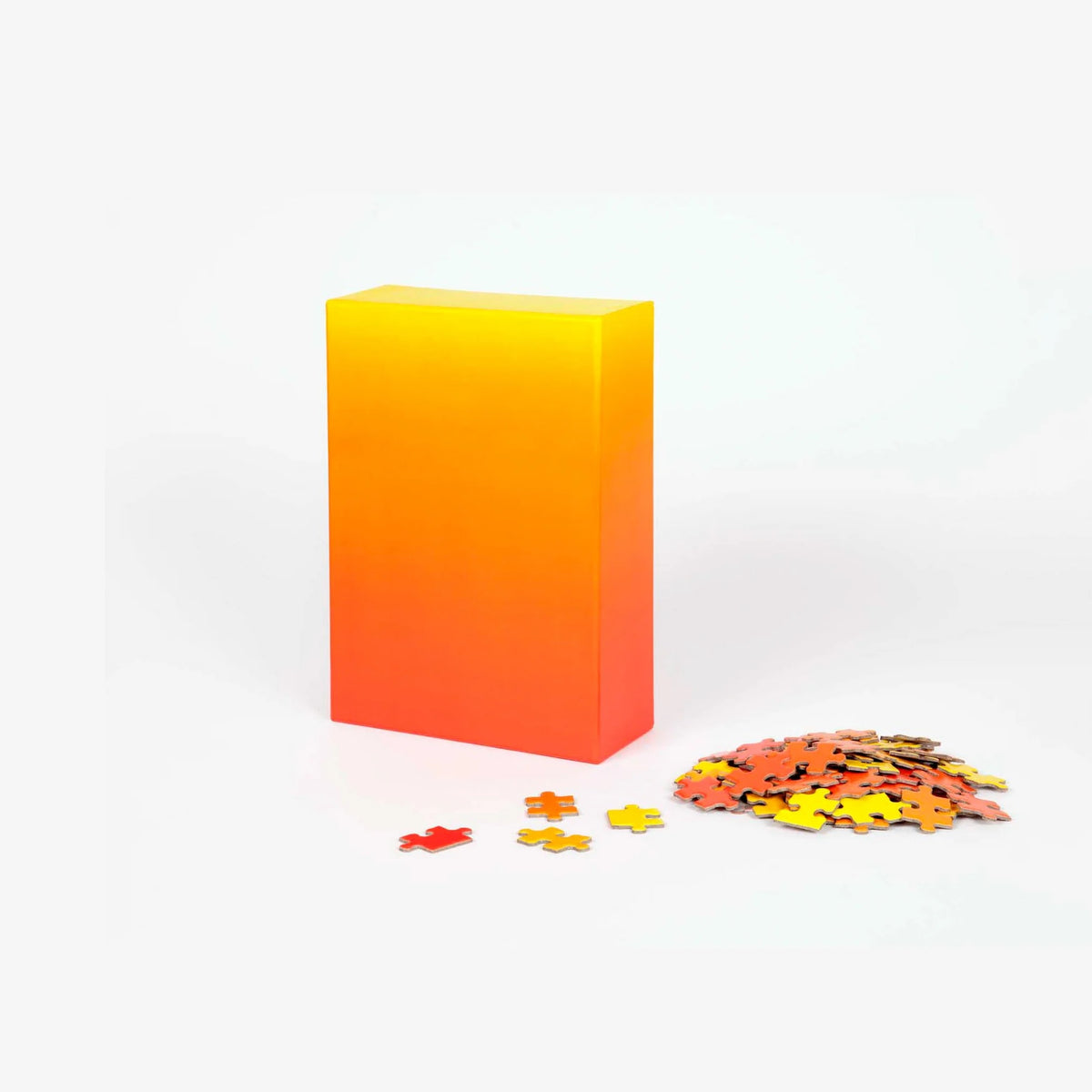 Jigsaw Puzzle: Gradient Red and Yellow - 500 Piece