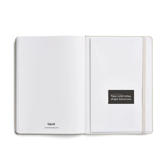 Stone Paper Notebook: A5 Grid Hardcover - Pinot