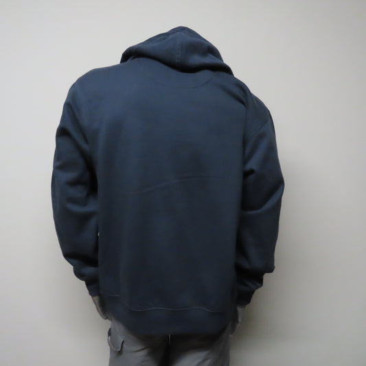 FreshGrass Hoodie: Blue with MASS MoCA Design (Unisex)