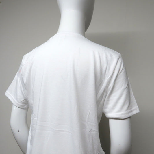 FreshGrass Youth Tee: White with Colorful Font