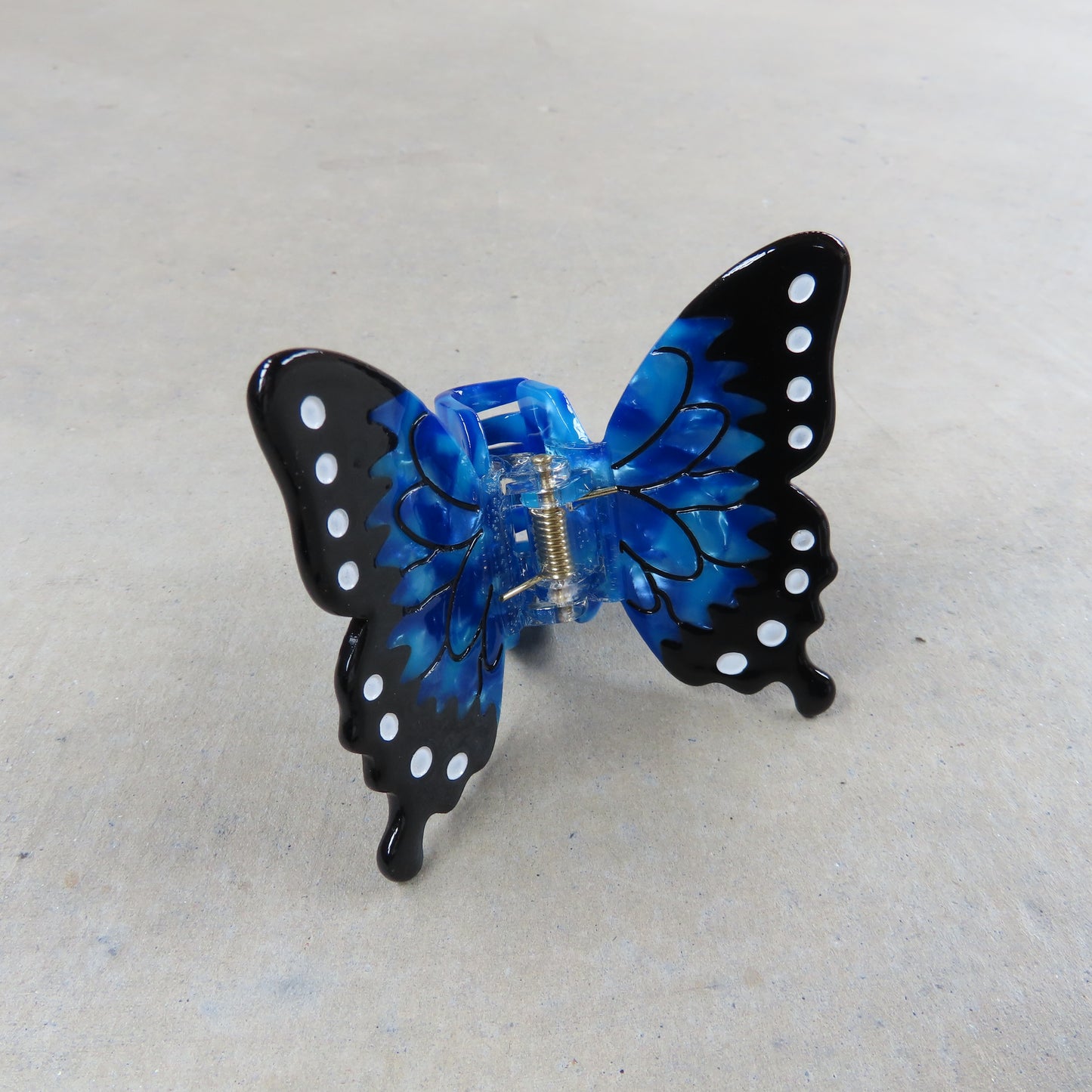 Blue Morpho Butterfly Hair Claw