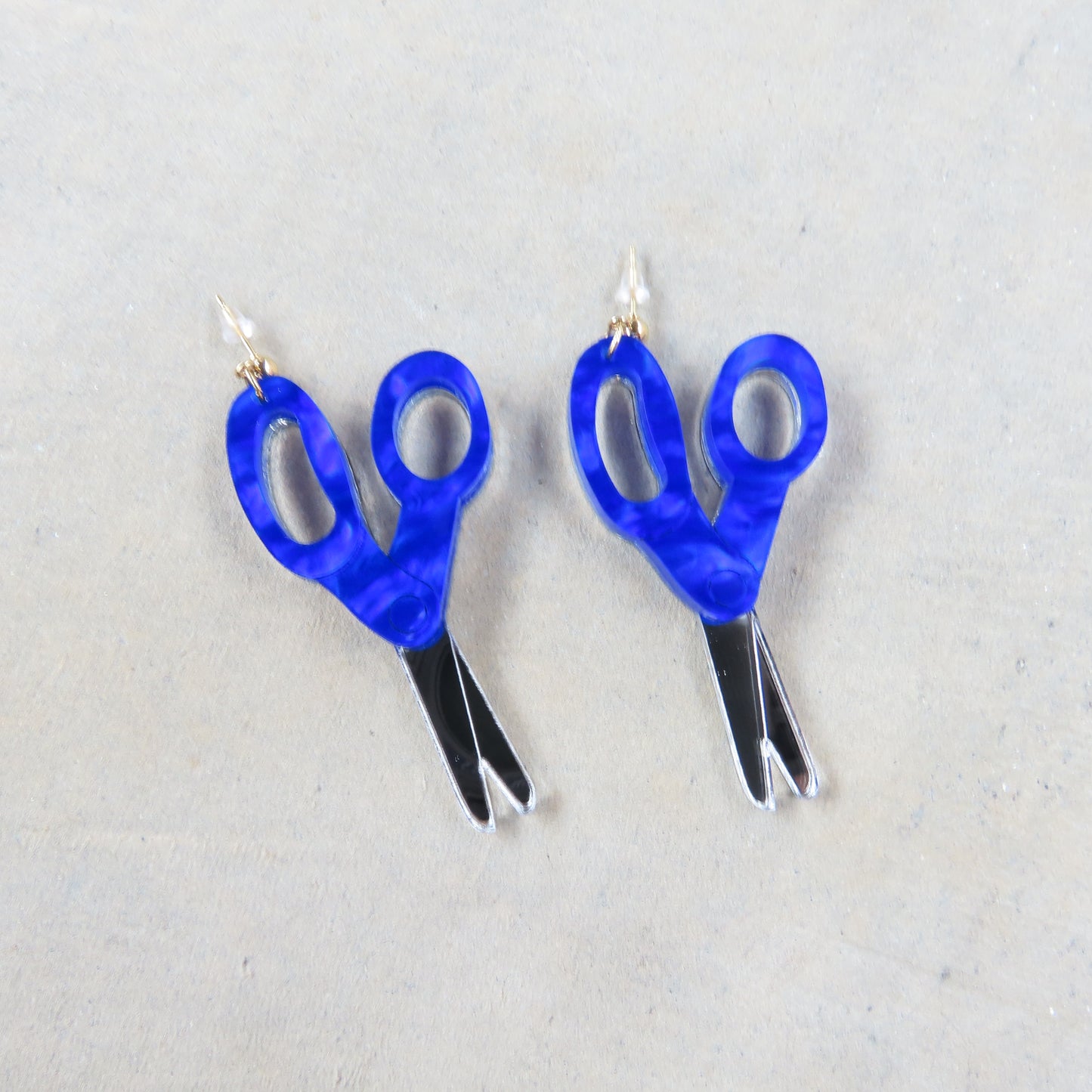 Scissors Acrylic Earrings