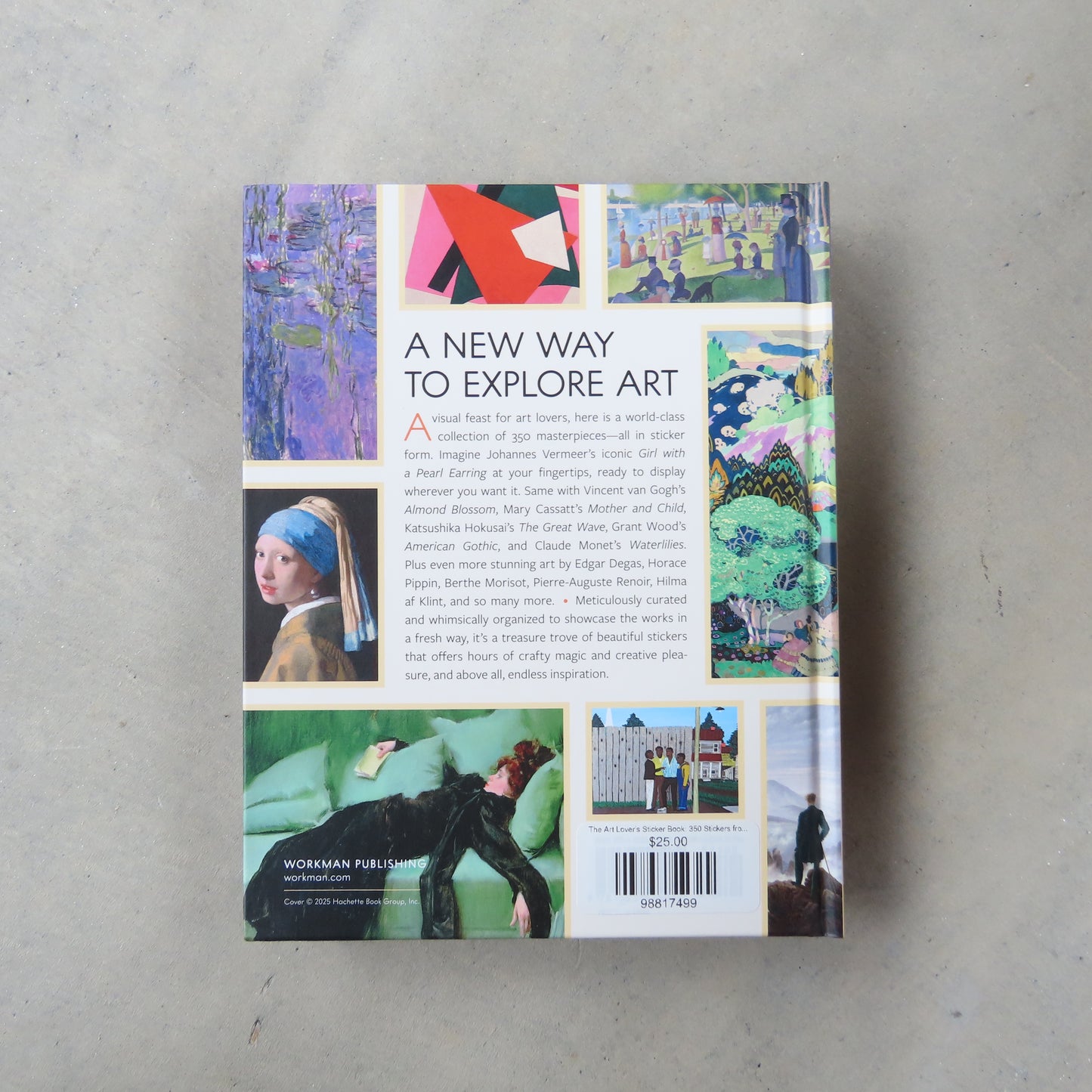 The Art Lover’s Sticker Book: 350 Stickers from Artists Throughout History