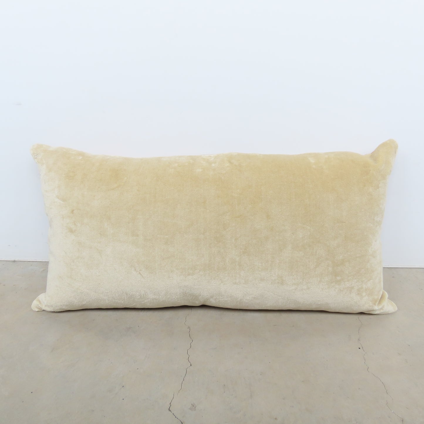 Eco Printed Wool Throw Cushion: Rectangle 4