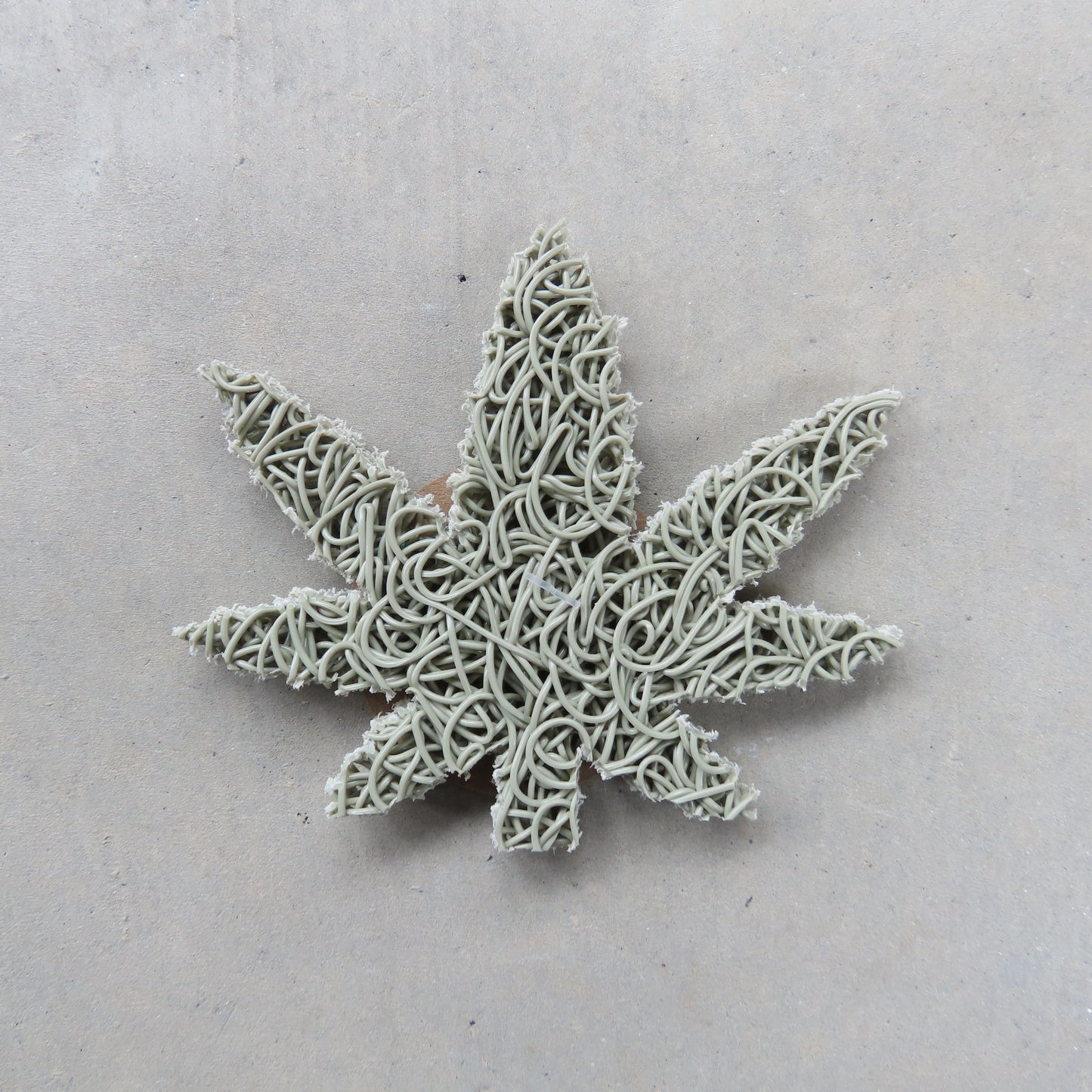 Soap Lift: Sage Green Hemp Leaf