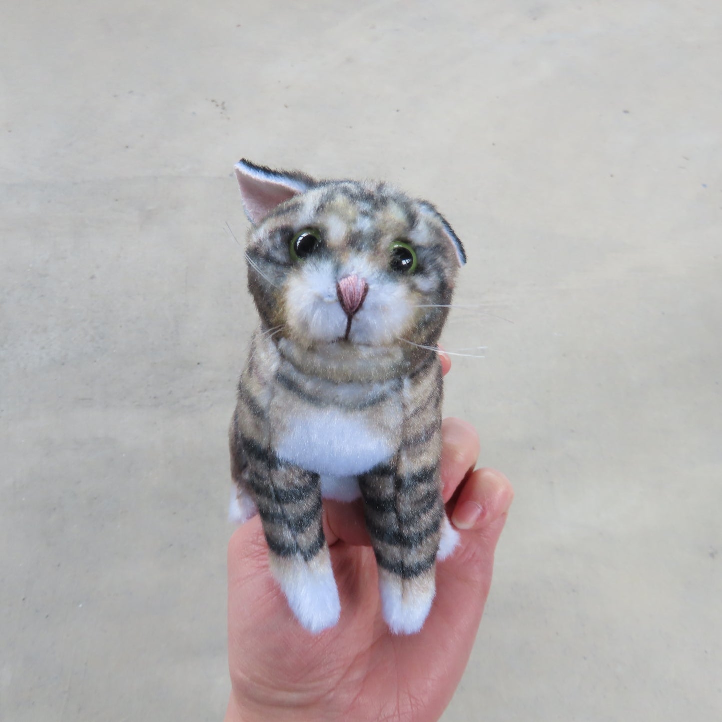 Finger Puppet: Mini Tabby Cat