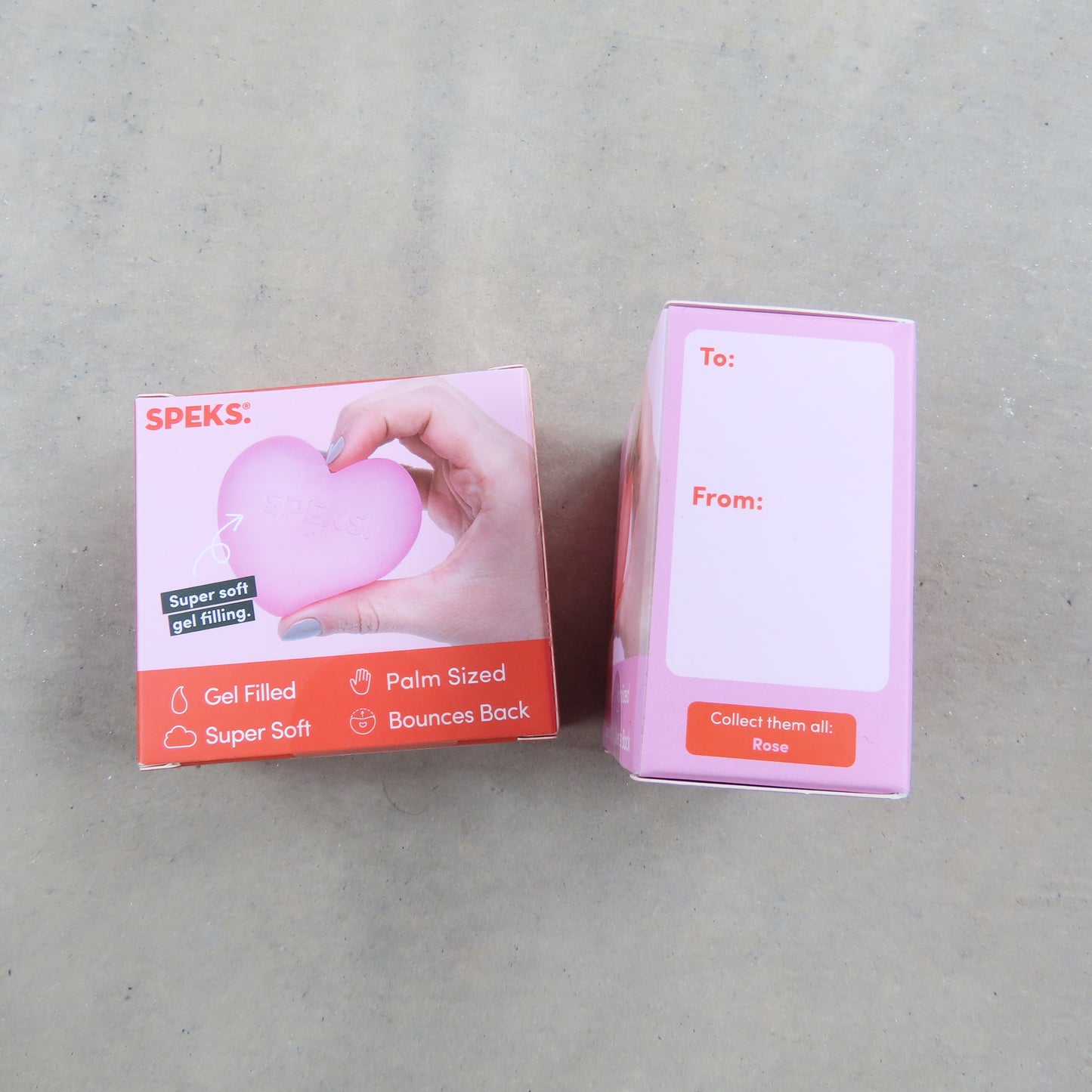 Gump Memory Stress Ball: Heart Shape