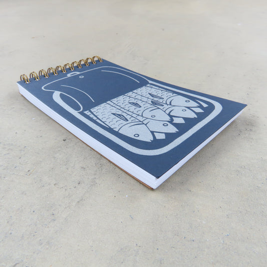 Coil Notepad: Sardine