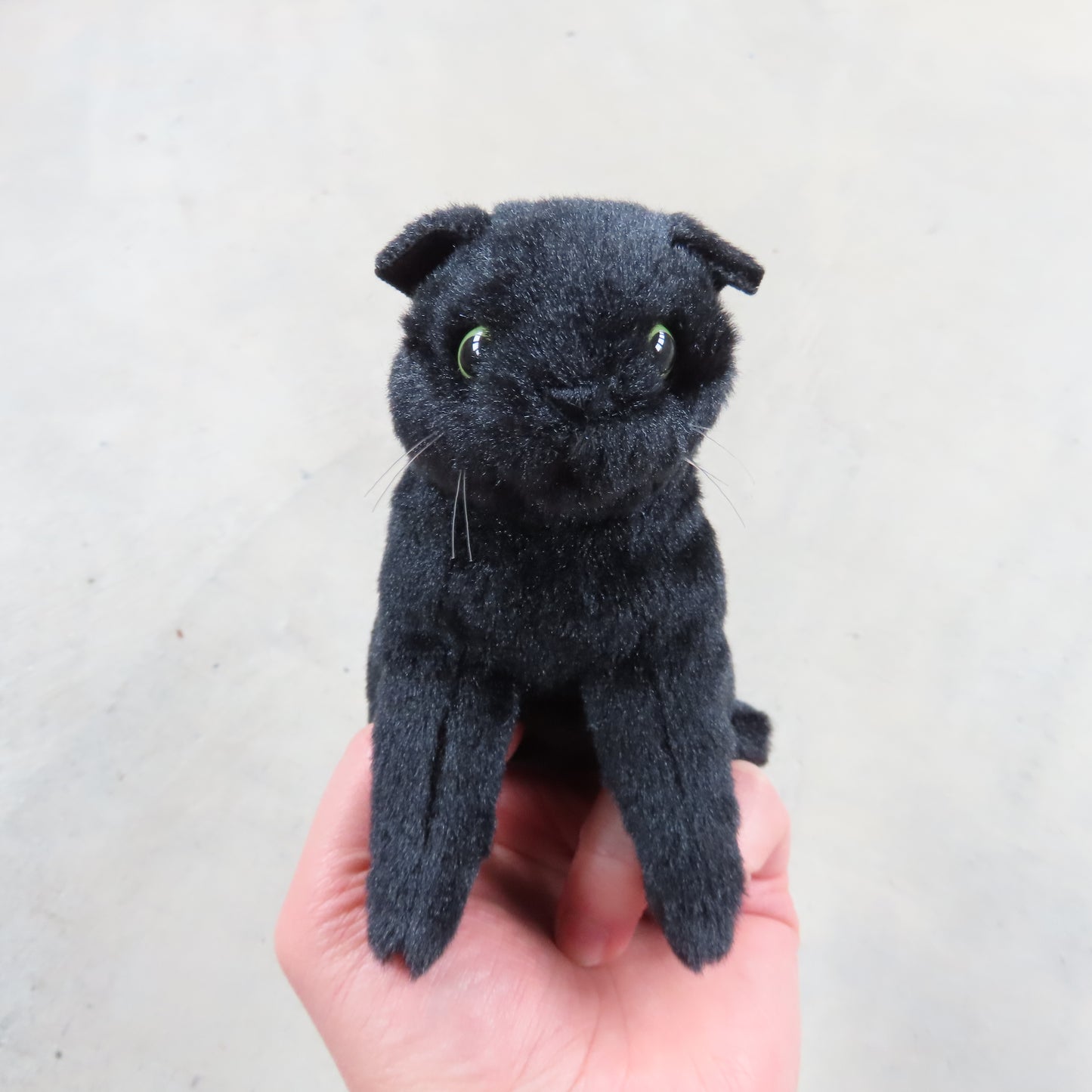 Finger Puppet: Mini Black Cat