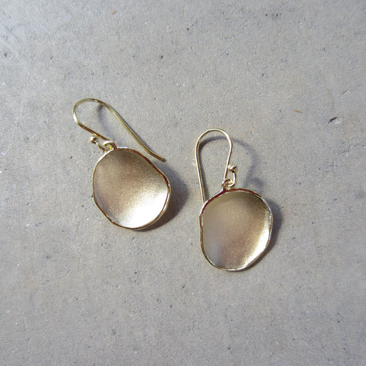 Small Wish Earrings in 18K Gold Vermeil