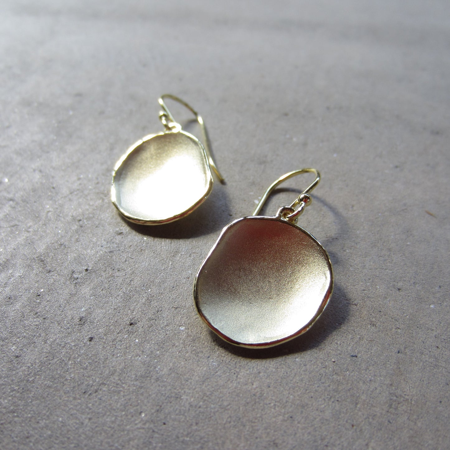 Small Wish Earrings in 18K Gold Vermeil