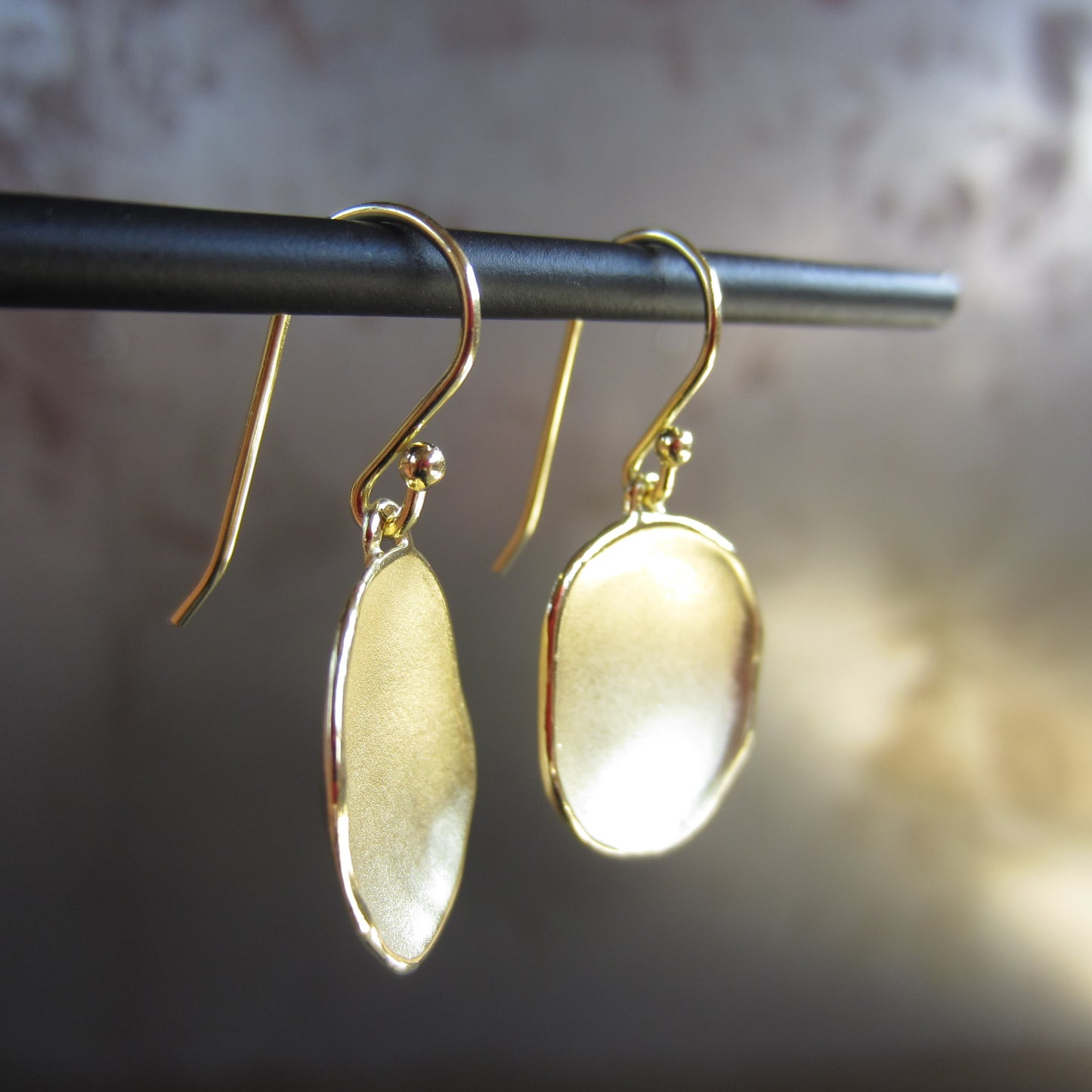 Small Wish Earrings in 18K Gold Vermeil